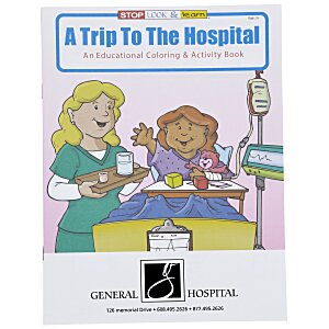 A Trip To The Hospital Coloring Book Main Image