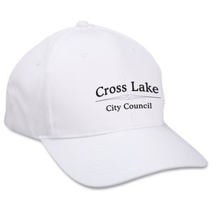 Collegiate 6-Panel Cap - White Main Image