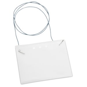 Eco-Friendly Badge Holder - Elastic Neck Cord Main Image