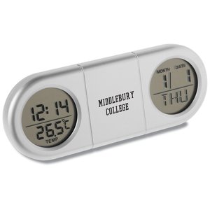 Dual Display Travel Alarm Clock Main Image