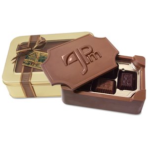 Milk Chocolate Box w/Bite-Size Treats - Small Main Image