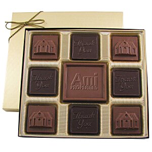 Centerpiece Chocolates - 6 oz. - Thank You & House Main Image