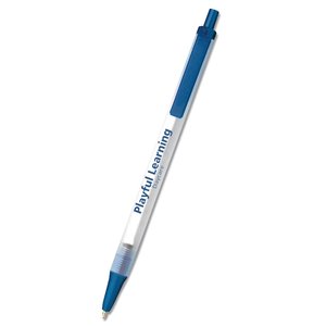 Bic Clic Stic Pen w/Secure Ink - Clear Main Image