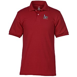 Hanes ComfortBlend 50/50 Jersey Sport Shirt - Men's - Embroidered Main Image