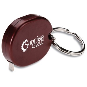 Metallic Tape Measure with Key Ring Main Image