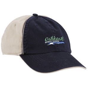 Ashburn Two-Tone Embroidered Cap Main Image