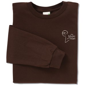 Anvil Organic 5 oz. Long-Sleeve T-Shirt - Colors Main Image