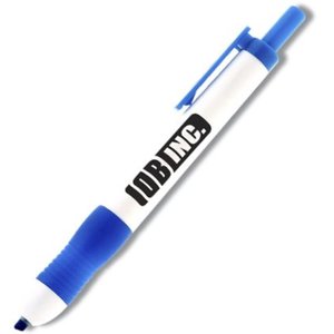 Rubber Grip Highlighter - White Main Image