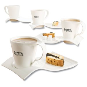 Mug & Saucer Tray Set Main Image