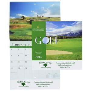 Golf Landscapes 2015 Calendar - Stapled - Closeout Main Image