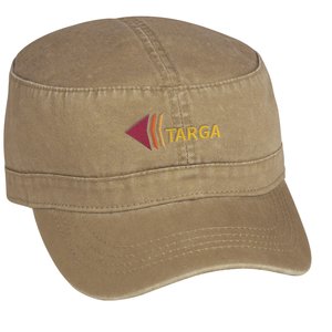Military Cap - Embroidered - Solid Colors Main Image