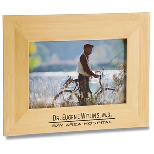4"x 6" Bamboo Picture Frame Main Image