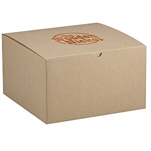 Gift Box - 10" x 10" x 6" - Natural Kraft Main Image