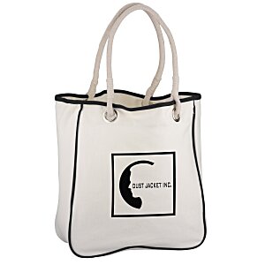 Cotton Canvas Rope Tote Main Image