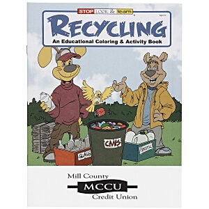 Recycling Coloring Book Main Image