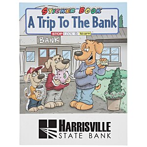 A Trip To The Bank Sticker Book Main Image