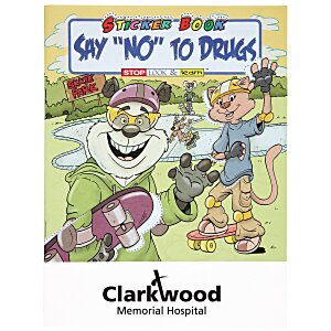Say "NO" To Drugs Sticker Book Main Image