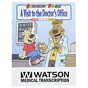 A Visit To The Doctor's Office Sticker Book Main Image
