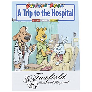 A Trip To The Hospital Sticker Book Main Image