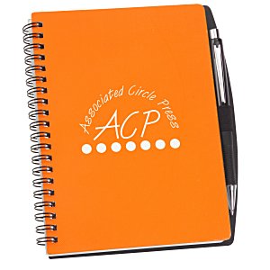 Textured Notebook with Pen Main Image