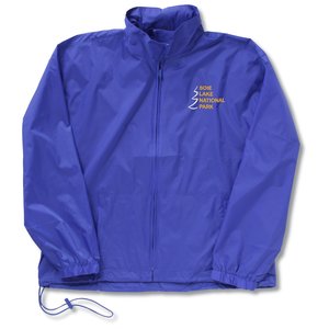 Full-Zip Nylon Anorak Jacket Main Image