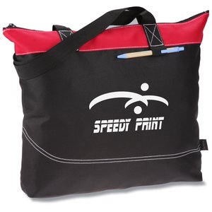 Network Zippered Tote Main Image