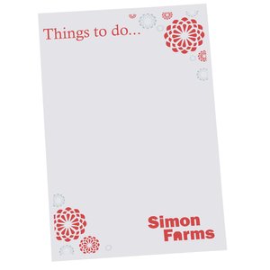 Post-it® Notes - 6x4 - Exclusive - Flowers - 50 Sheet Main Image