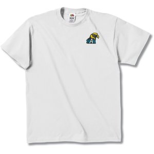 Fruit of the Loom Best 50/50 T-Shirt - Embroidered - White Main Image