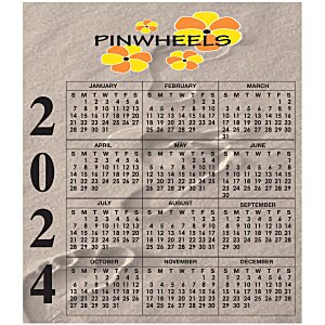 Calendar Magnet - Small - Footprints Main Image