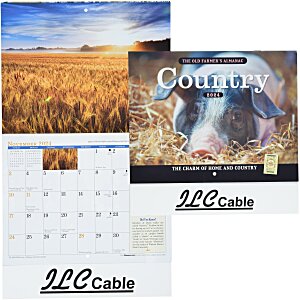 The Old Farmer's Almanac Calendar - Country - Stapled Main Image