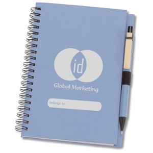 ID Recycled Notebook w/Pen Main Image