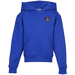 Jerzees Nublend Hooded Sweatshirt - Youth - Embroidered Main Image