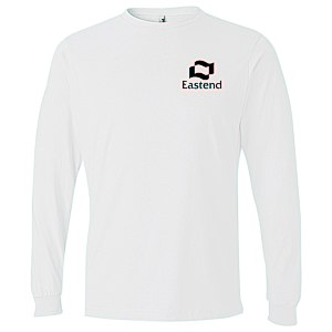 Anvil Ringspun 4.5 oz. LS T-Shirt - Men's - White Main Image