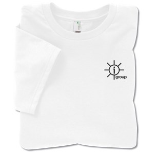 Anvil Organic 4.5 oz. Ringspun T-Shirt - Men's - White Main Image