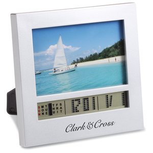 Picture Frame w/Clock - Small - Closeout Main Image