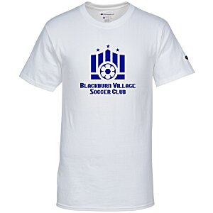 Champion Tagless T-Shirt - Screen - White Main Image