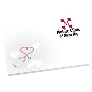 Bic Sticky Note - Designer - 3" x 4" - Heart - 25 Sheet Main Image