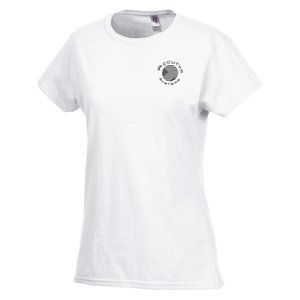 Gildan Softstyle T-Shirt - Ladies' - Screen - White Main Image