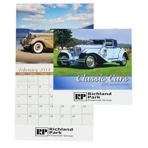 Classic Cars 2014 Calendar - Stapled - Closeout Main Image