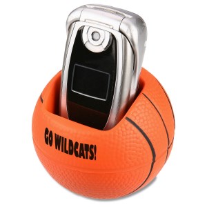 Sport Ball Cell Phone Holder - Basketball Main Image