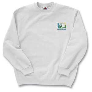 FOL Best 50/50 Sweatshirt - Embroidered - White Main Image