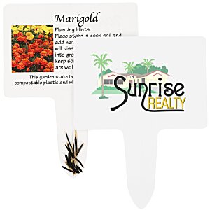Compostable Seed Stakes - Marigold Main Image