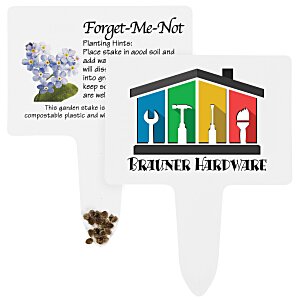 Compostable Seed Stakes - Forget Me Not Main Image