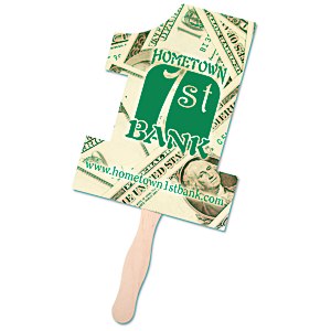 Hand Fan - Number 1 - Full Color Main Image