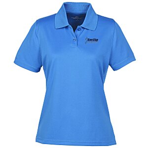Vansport Omega Solid Mesh Tech Polo - Ladies' - Embroidered Main Image