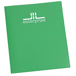 Basic 2-Pocket Poly Folder Main Image