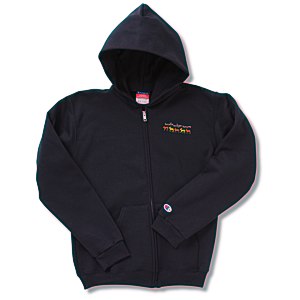Champion Full-Zip Hoodie - Youth - Embroidered Main Image