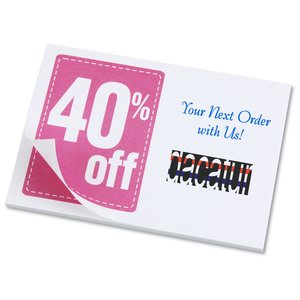 Post-it® Discount Coupons - 3" x 4" - 25 Sheet - 40% Main Image