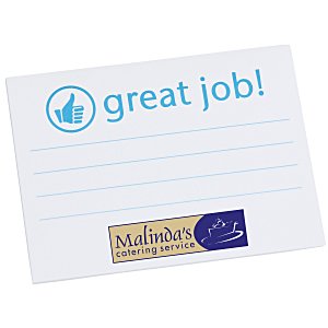 Post-it® Recognition Notes - 3" x 4" - 25 Sheet - Great Job Main Image