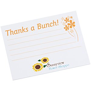 Post-it® Recognition Notes - 3" x 4" - 25 Sheet - Thanks a Bunch Main Image